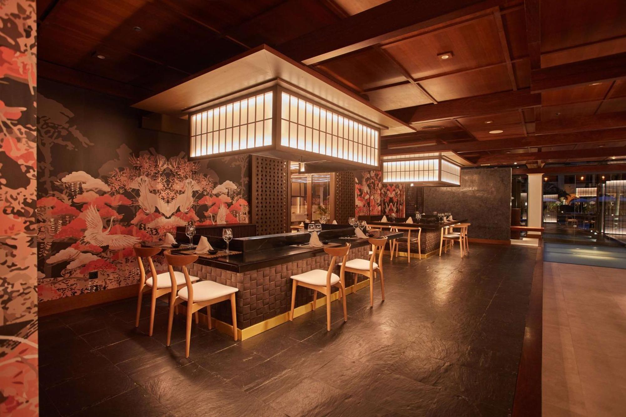 Secrets Bahia Real Resort & Spa Adults Only Corralejo Esterno foto The interior of a restaurant in Japan